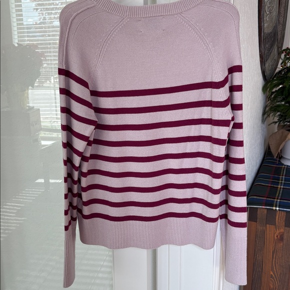 Stitches + Stripes NWT Striped Pullover Sweater Size M - Picture 5 of 5